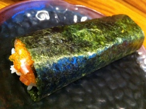 SushiStop - Chopped Yellowtail Handroll with Truffle Oil