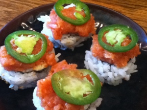 SushiStop - California Roll with Spicy Tuna